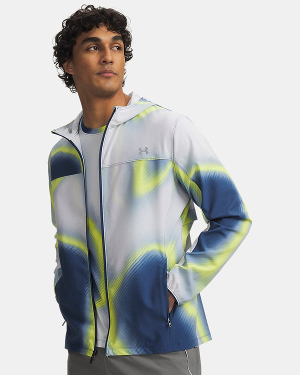 Ensemble Under Armour Velociti Storm – Imprimé blanc/jaune