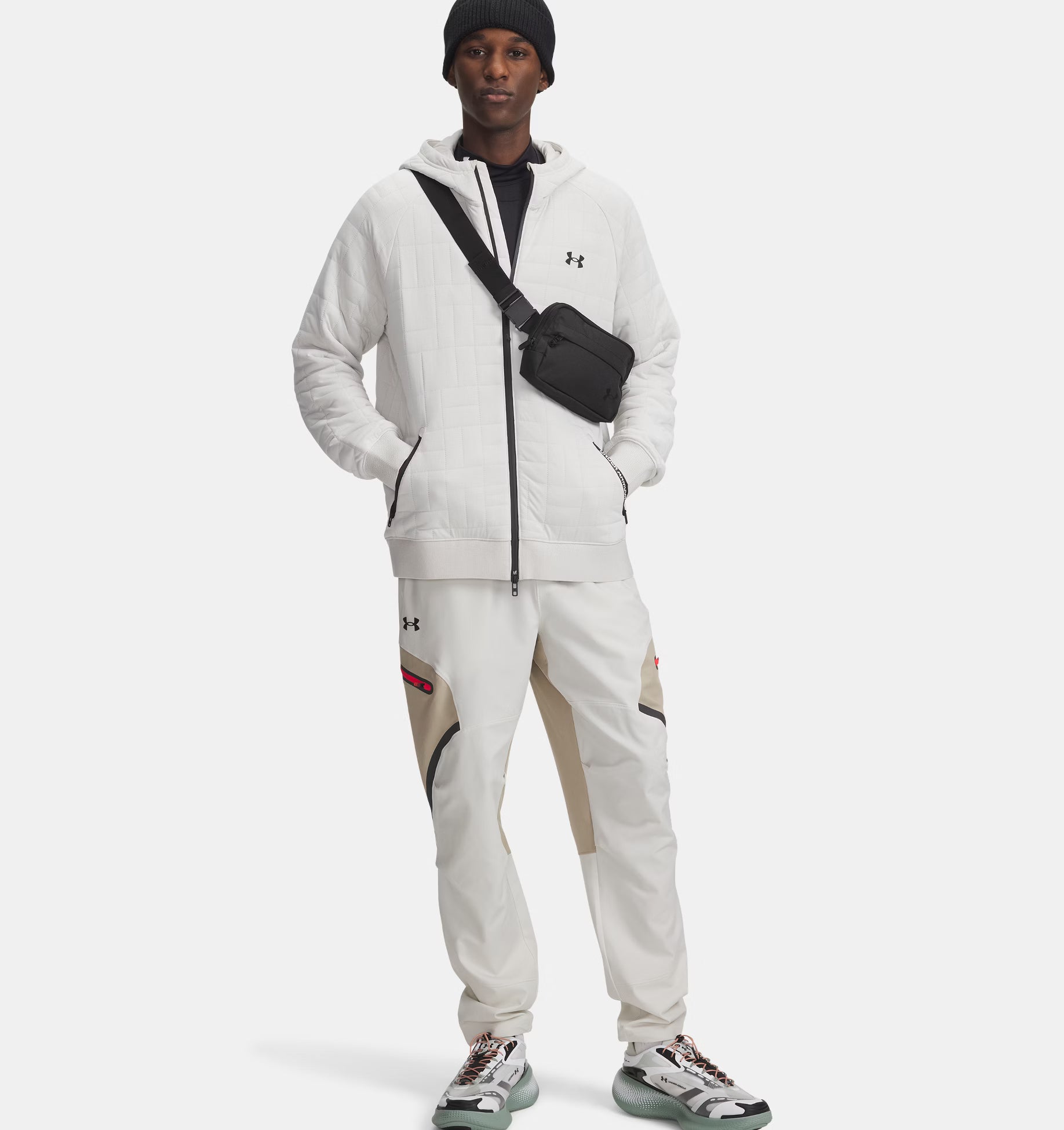 Under Armour Unstoppable Cargo Pants - Blanc / Beige