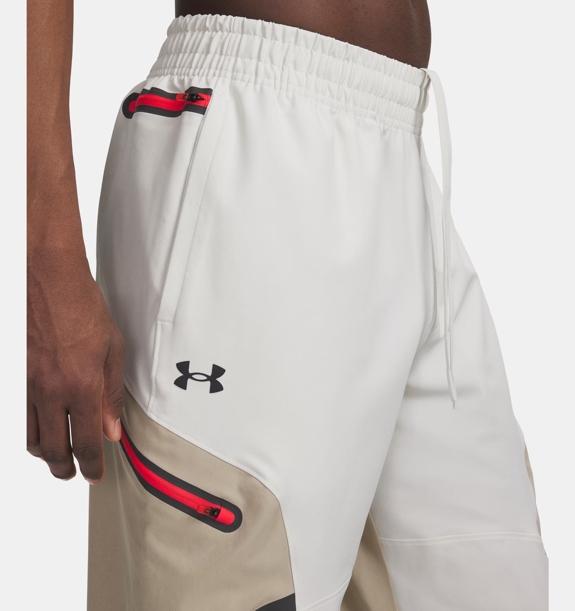 Under Armour Unstoppable Cargo Pants - Blanc / Beige