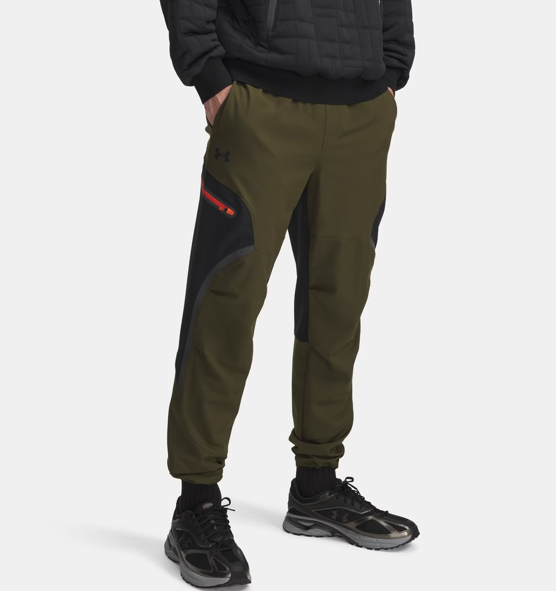 Under Armour Unstoppable Cargo Pants - Vert Kaki / Noir