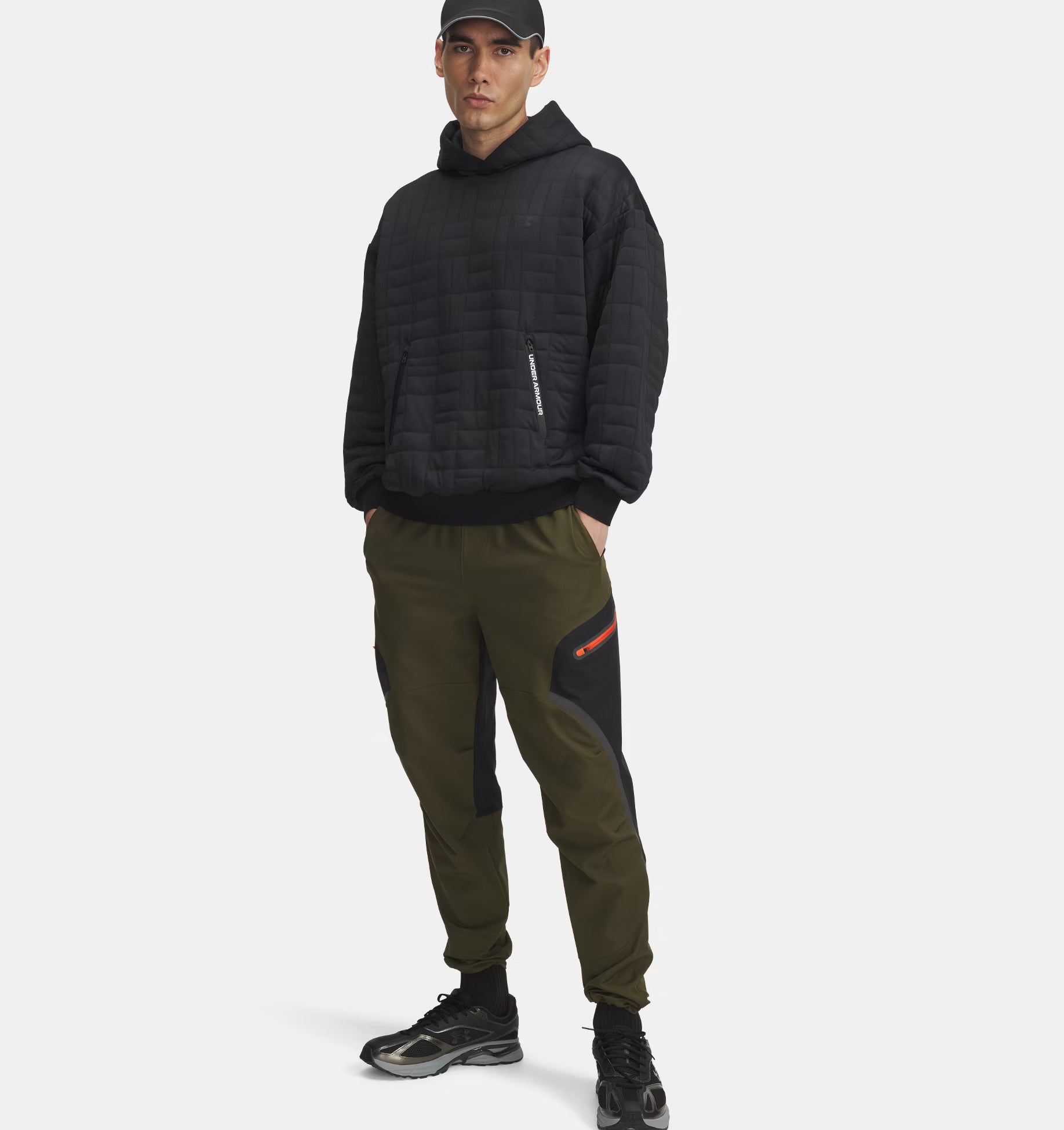 Under Armour Unstoppable Cargo Pants - Vert Kaki / Noir