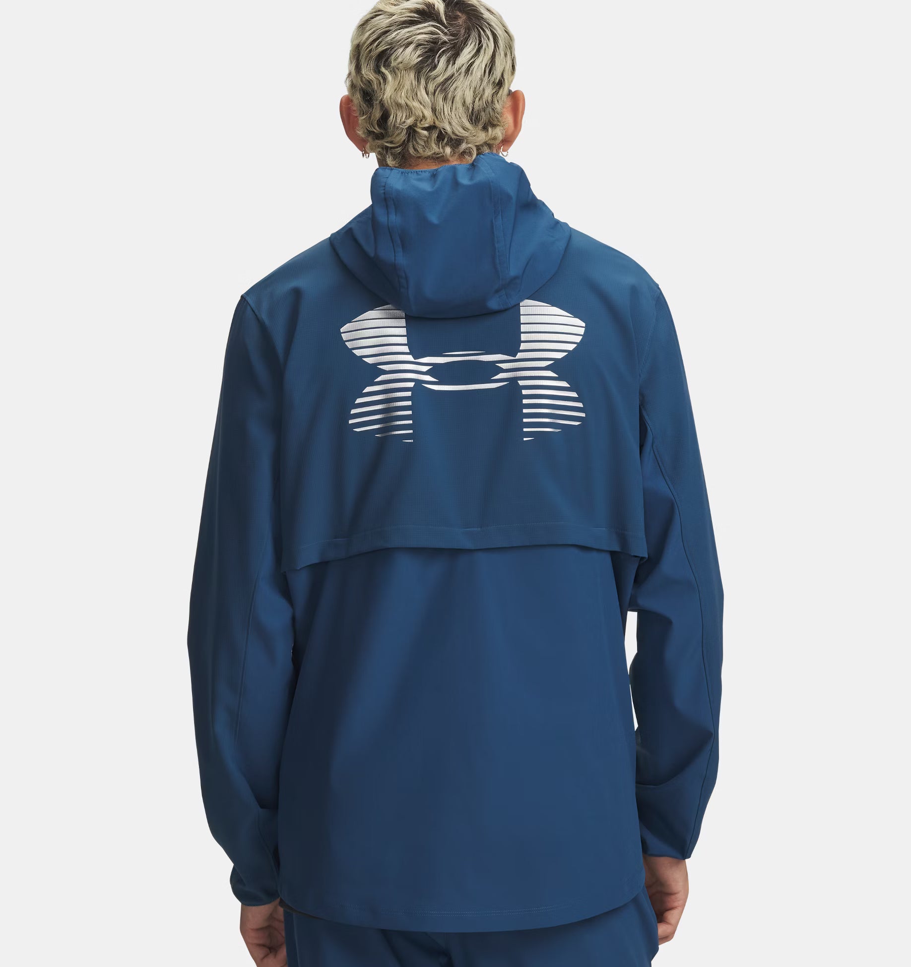 Veste Under Armour Homme – Velociti Pro Storm Bleu Foncé Coupe Ajustée