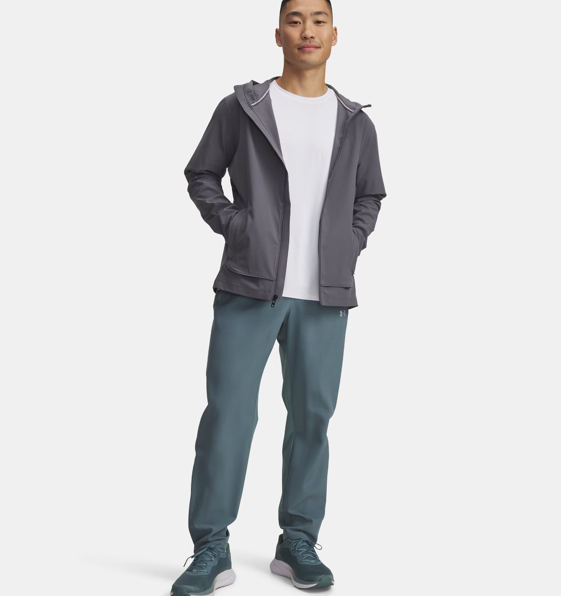 Pantalon Under Armour Homme – Velociti Pro Storm Vert Coupe Ajustée
