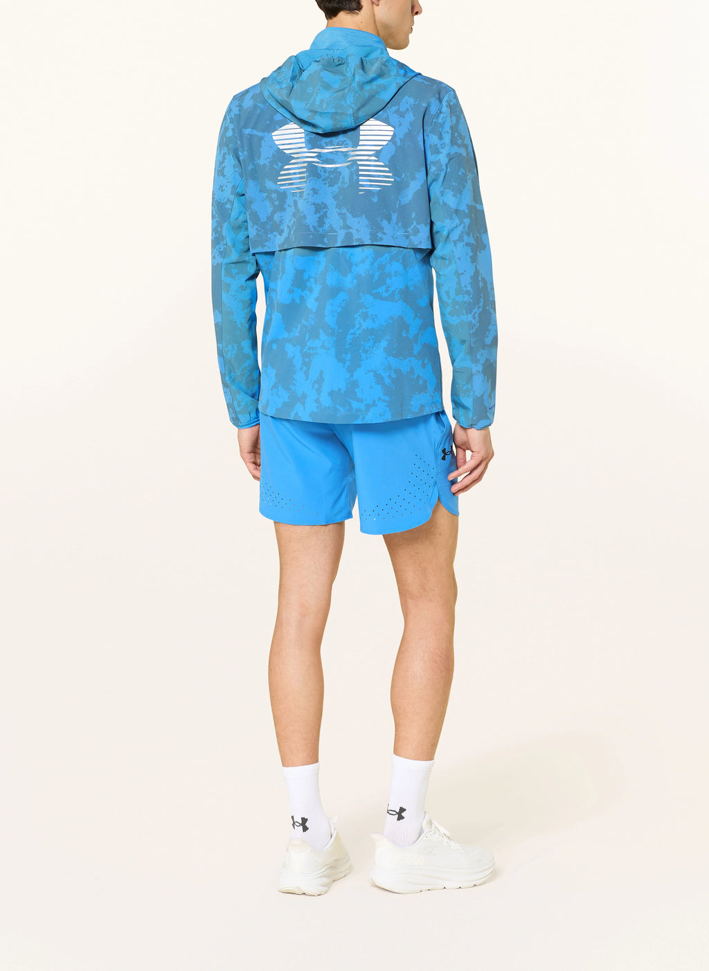 Veste Under Armour Homme – Velociti Pro Storm Bleu Motif Coupe Ajustée
