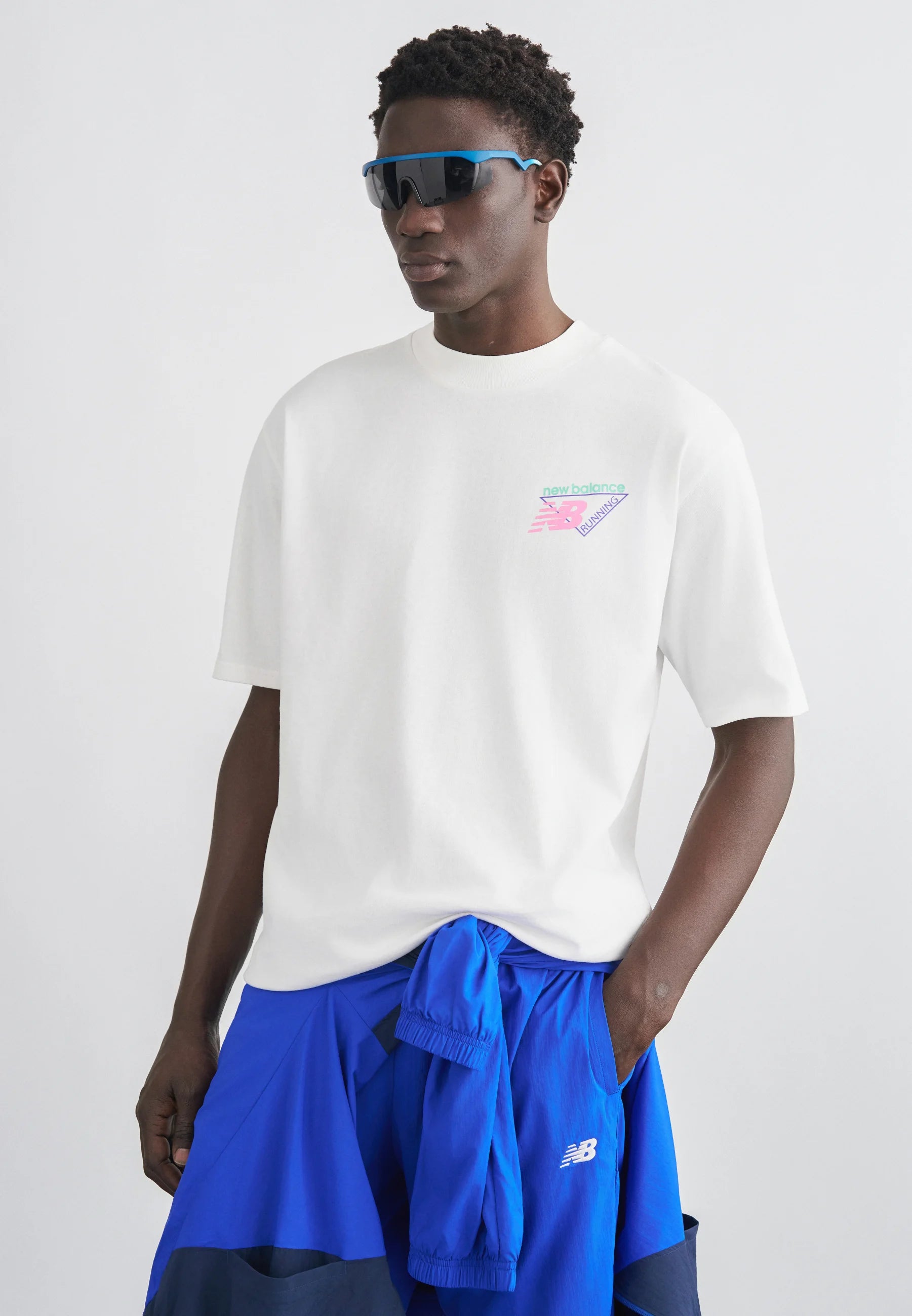 T-shirt New Balance Homme – NEO HM Blanc  Confort