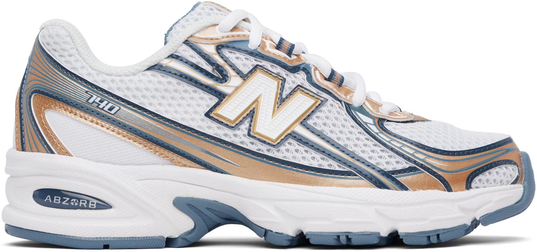 New Balance 740 - Blue Gold Metallic
