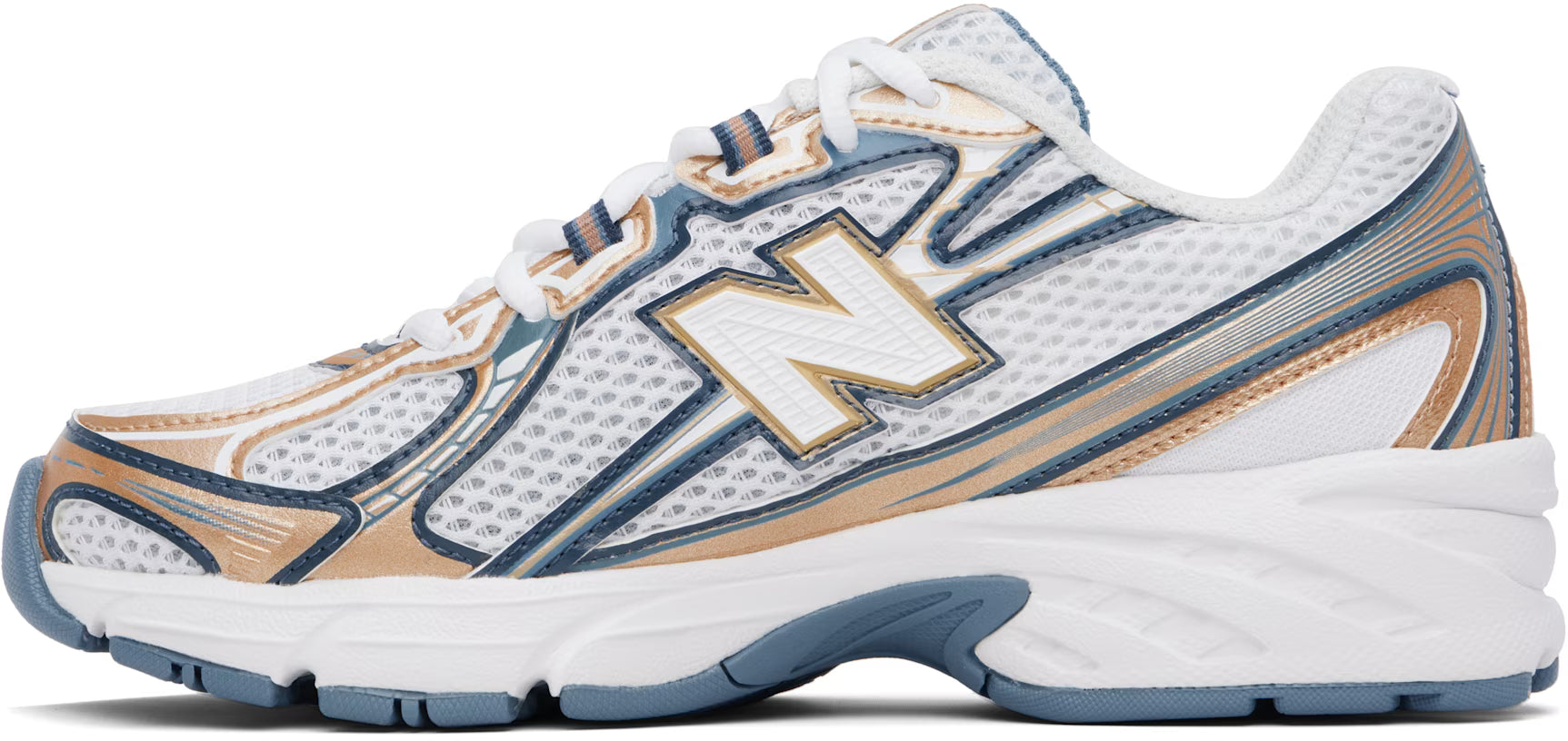 New Balance 740 - Blue Gold Metallic