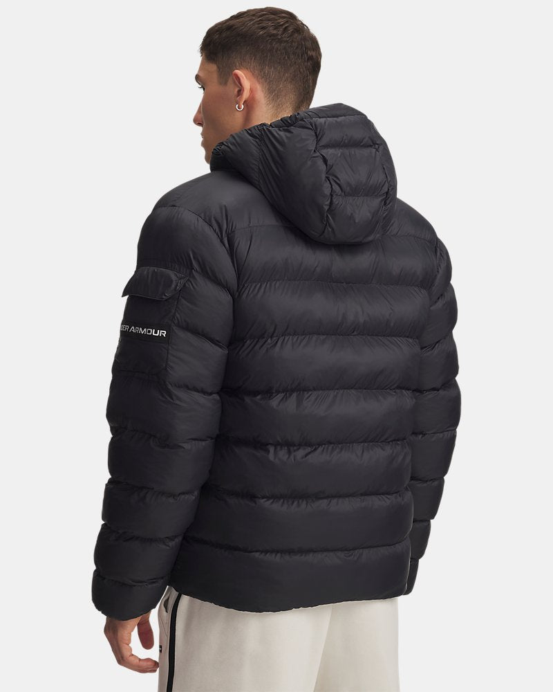 Doudoune Under Armour Sportswear Puff Jacket noir - vue de dos
