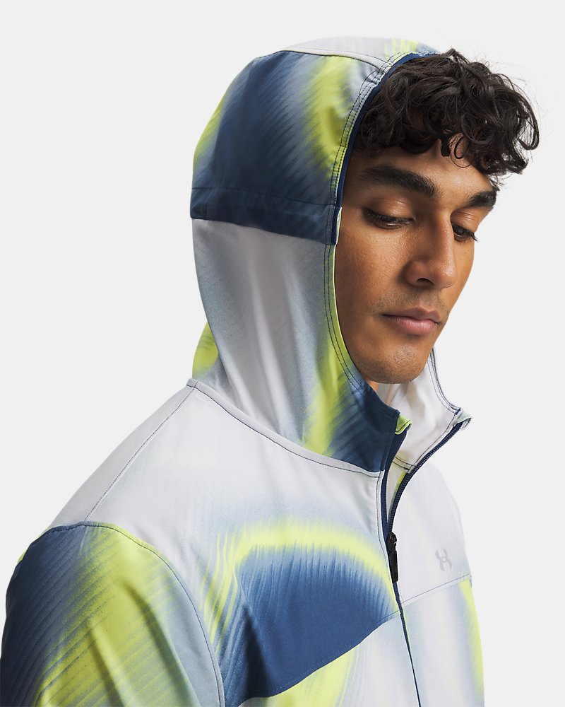 Ensemble Under Armour Velociti Storm – Imprimé blanc/jaune