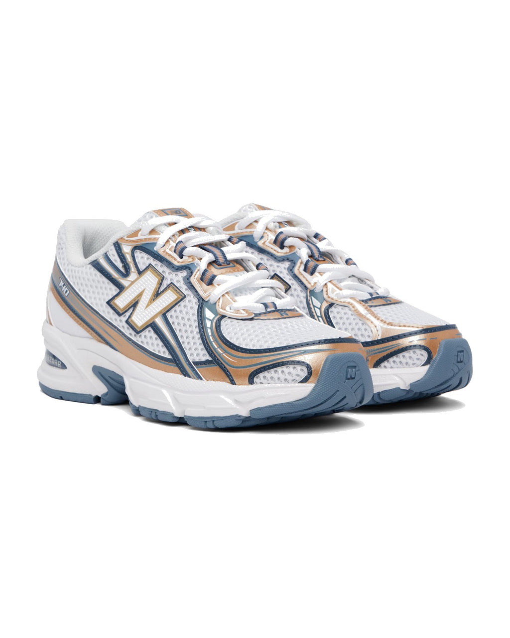 New Balance 740 - Blue Gold Metallic