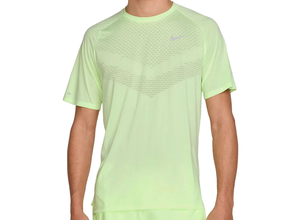 T-shirt Nike Stride Dri-FIT ADV Homme – Jaune Énergie