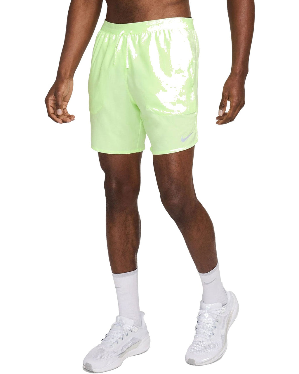 Short Nike  Stride Dri-FIT ADV Homme – Jaune Énergie