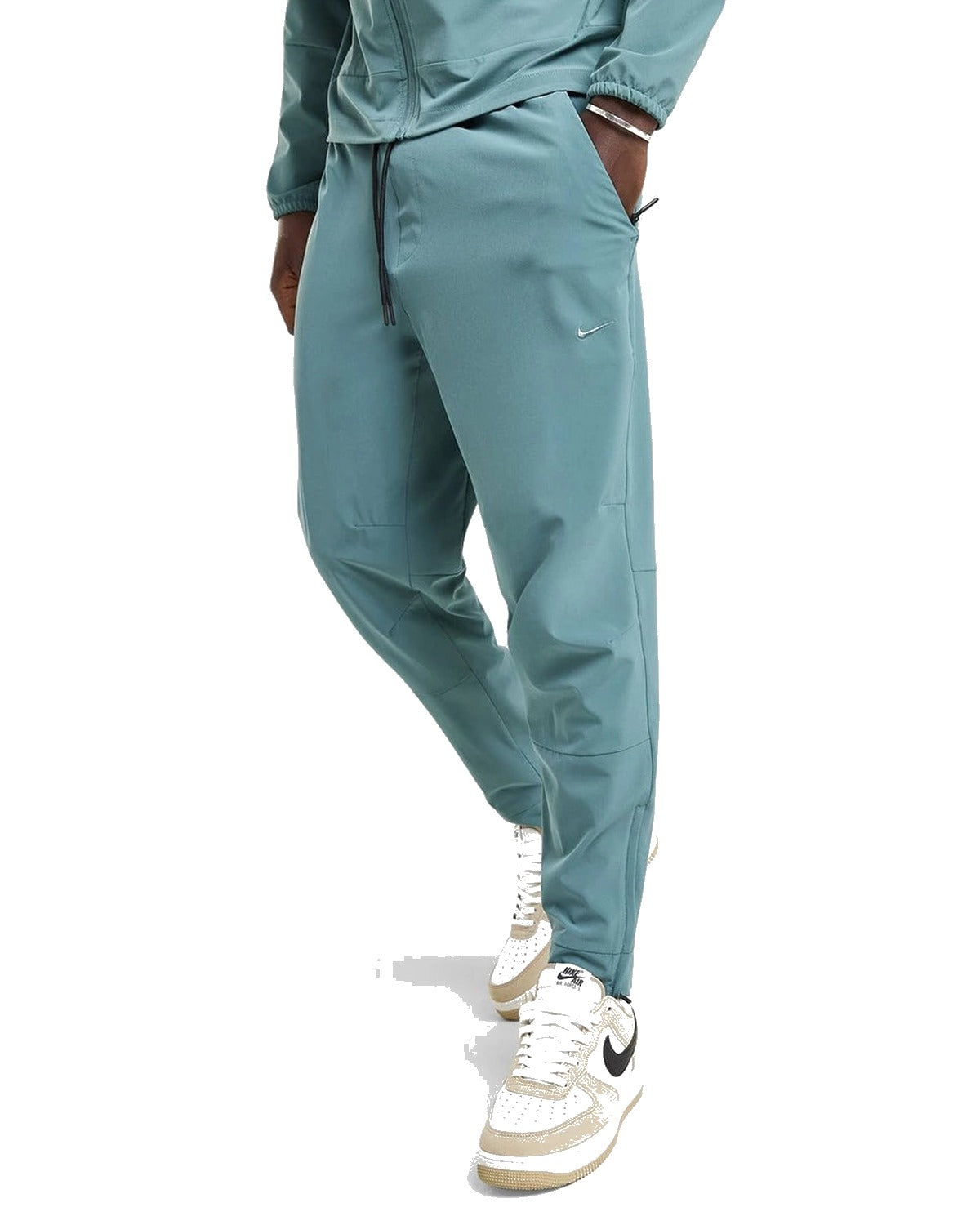 Pantalon de Survêtement Nike Homme – Training Confort Bleu/Vert
