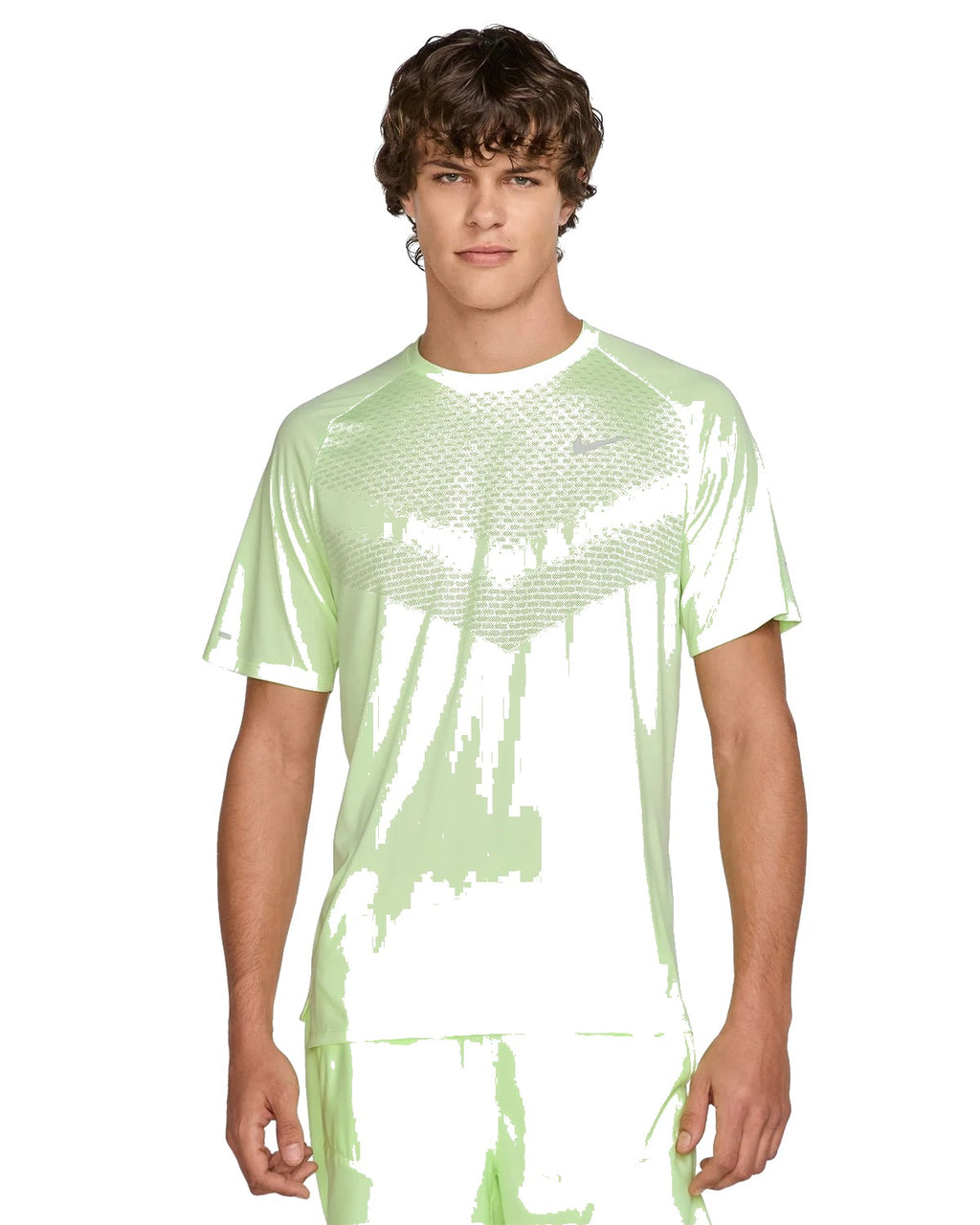 T-shirt Nike Stride Dri-FIT ADV Homme – Jaune Énergie